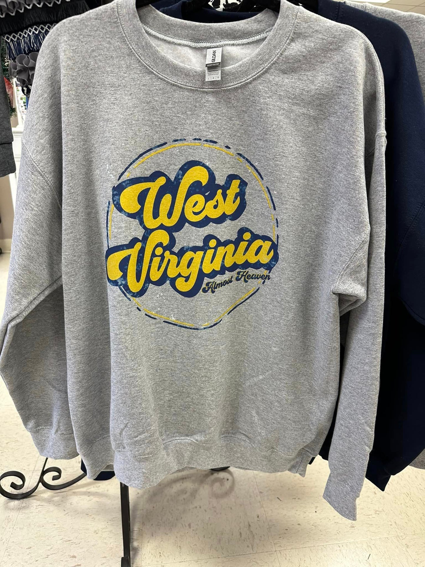 Sport Grey West Virginia Sweatshirt