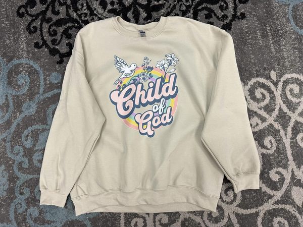 Tan Child of God Sweatshirt