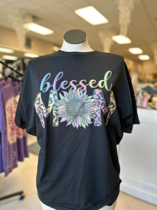 Colorful Blessed MOM