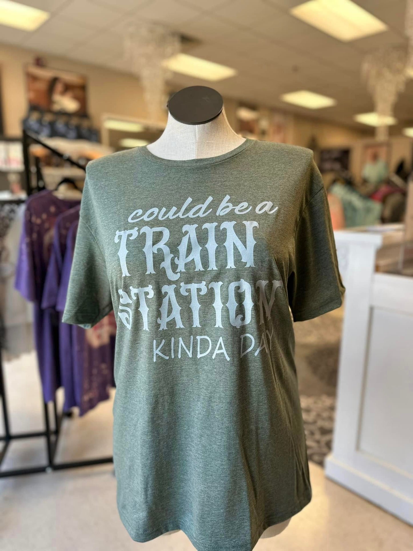 Train Station Day T-Shirt