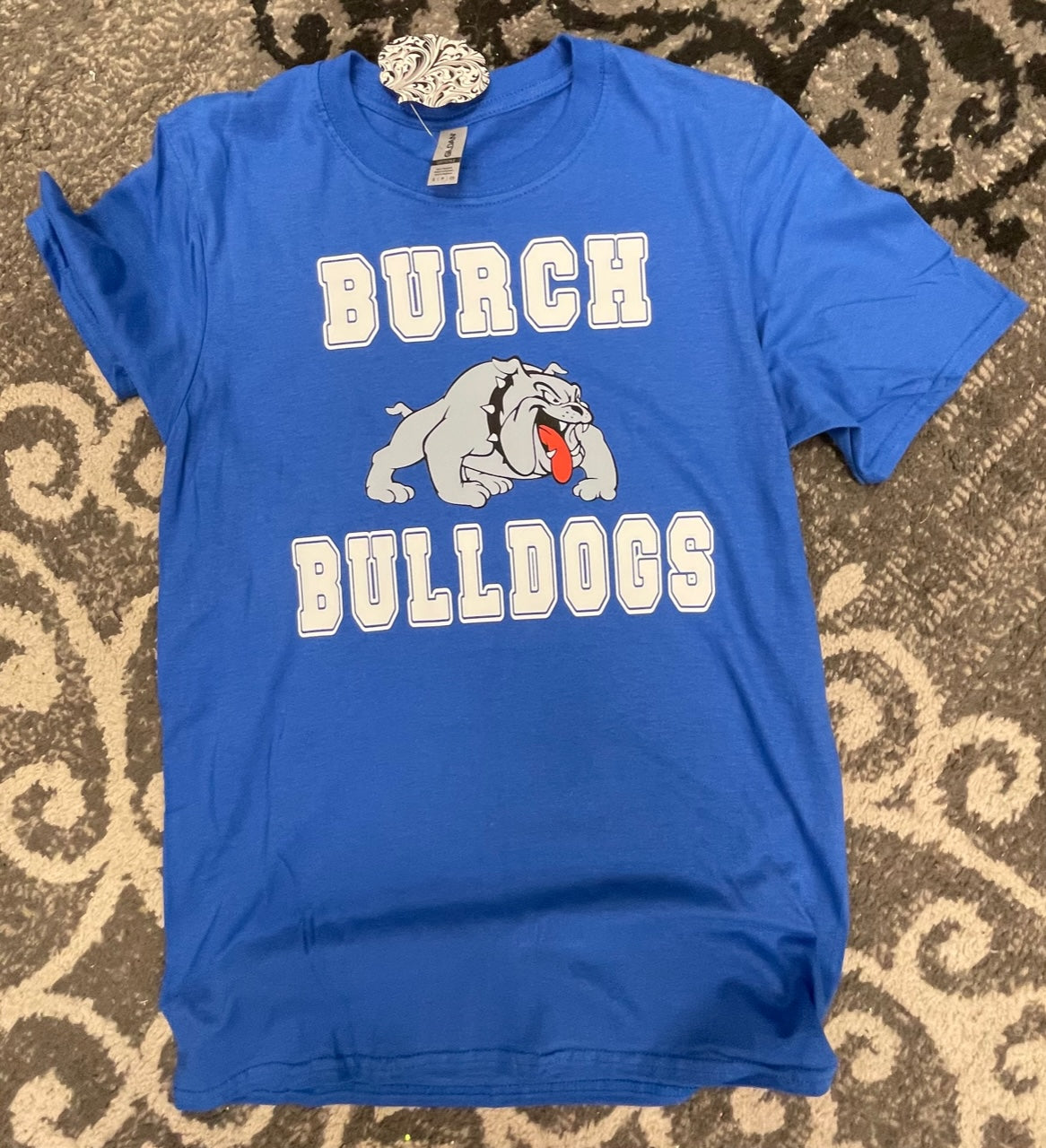 Burch Bulldogs T-Shirt Royal Blue