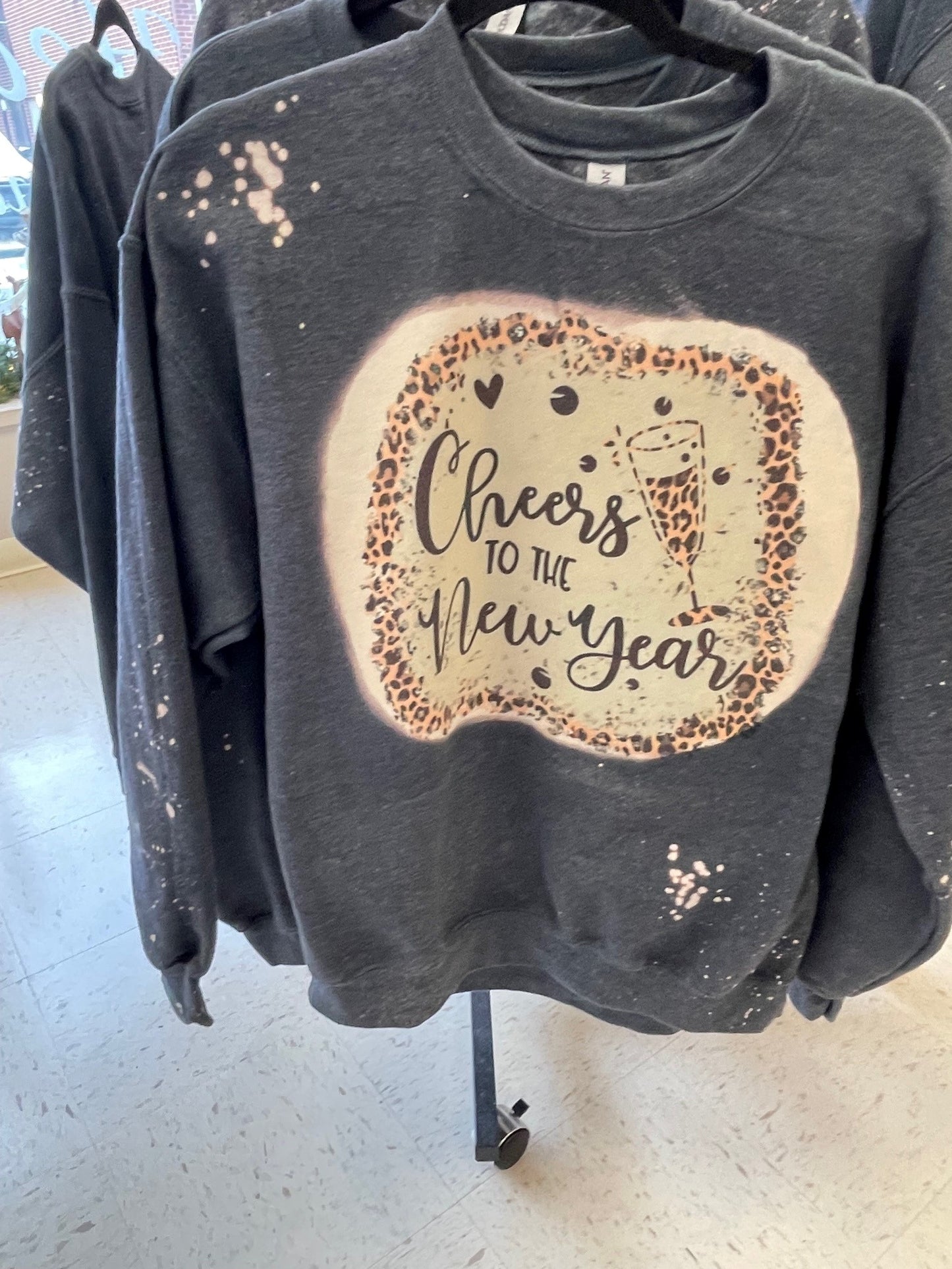 Cheers to the New Year Sweatshirt