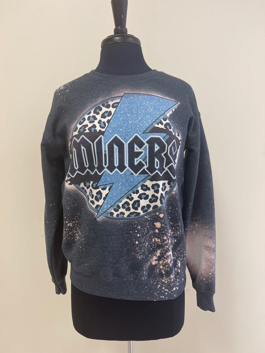 Mingo Central Miners Lightening Bolt Sweatshirt