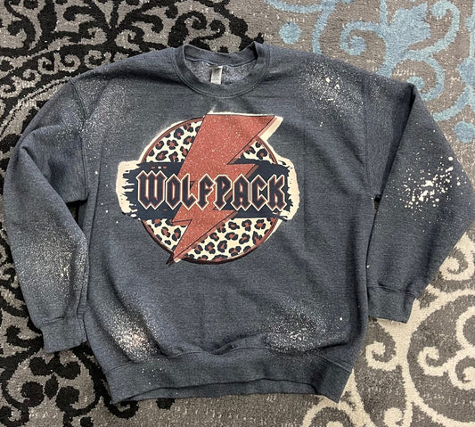 Williamson Wolfpack Lightening Bolt Sweatshirt