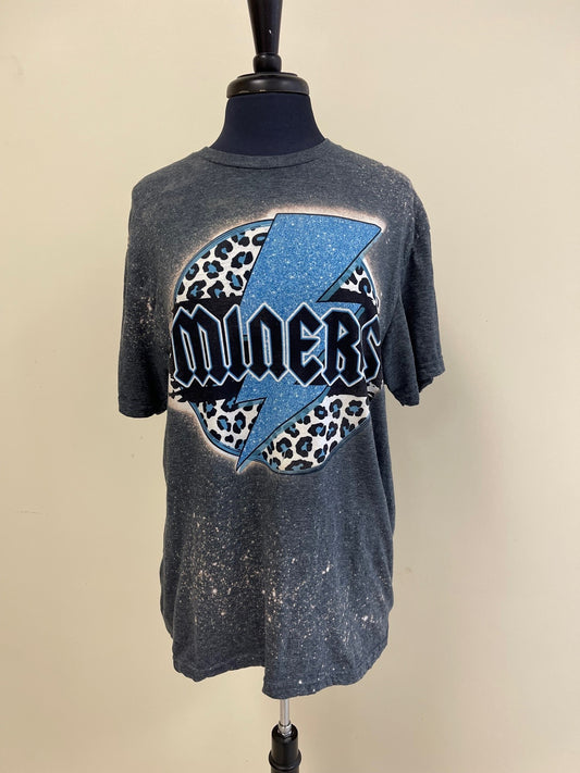 Mingo Central Miners Lightening Bolt T-Shirt